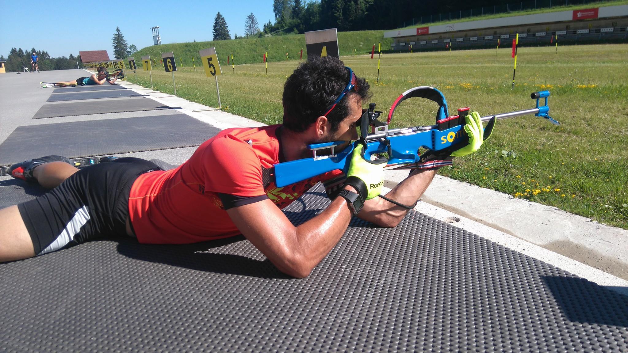 Martin Fourcade ski-roue biathlon