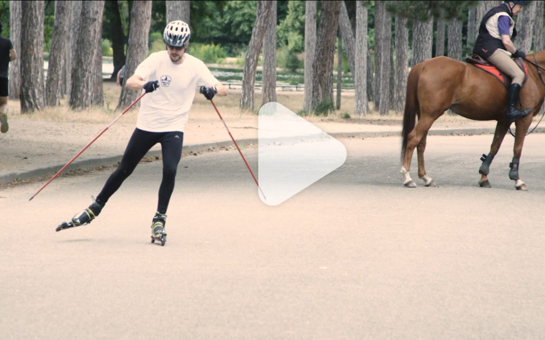 Vidéo : on a testé les ski-roue Decathlon !