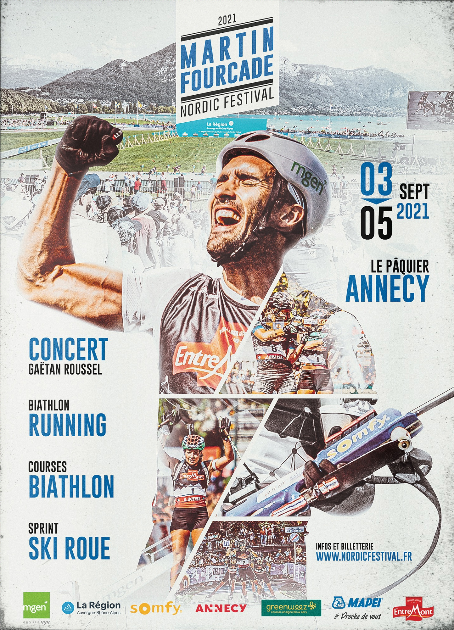 Affiche Martin Fourcade Nordic Festival 2021