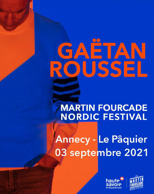 Gaetan Roussel au Martin Fourcade Nordic Festival