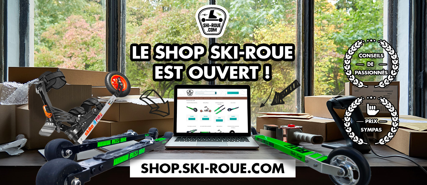 Ski-roue.com devient une boutique de vente en ligne de matériel de rollerski