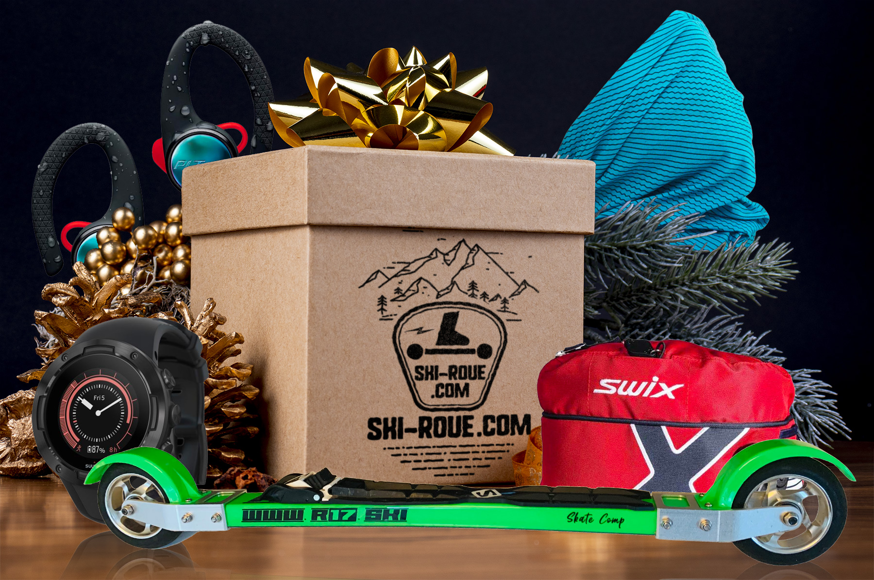 5 idées cadeaux ski-roue